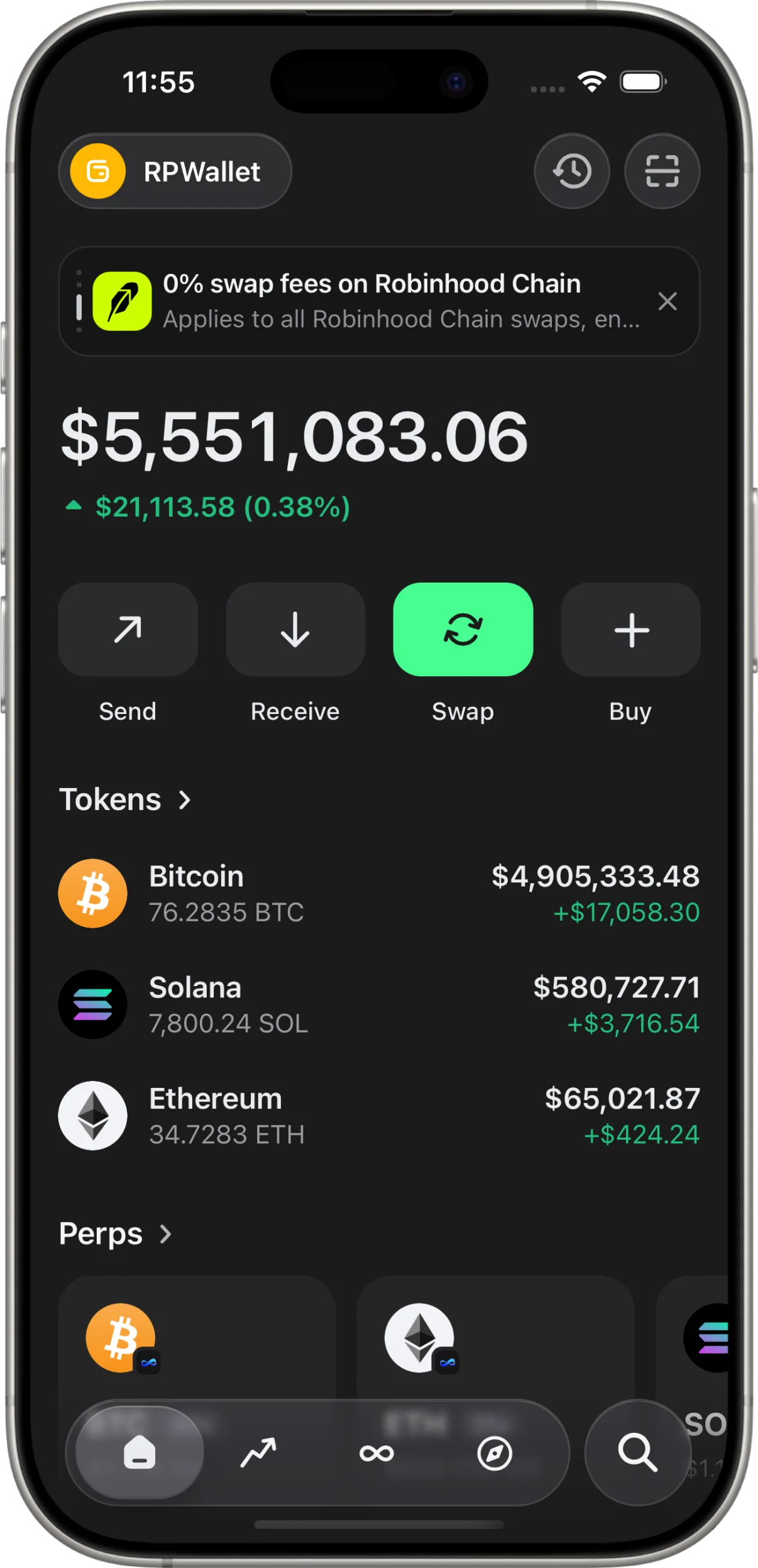 Trust Wallet Simulator